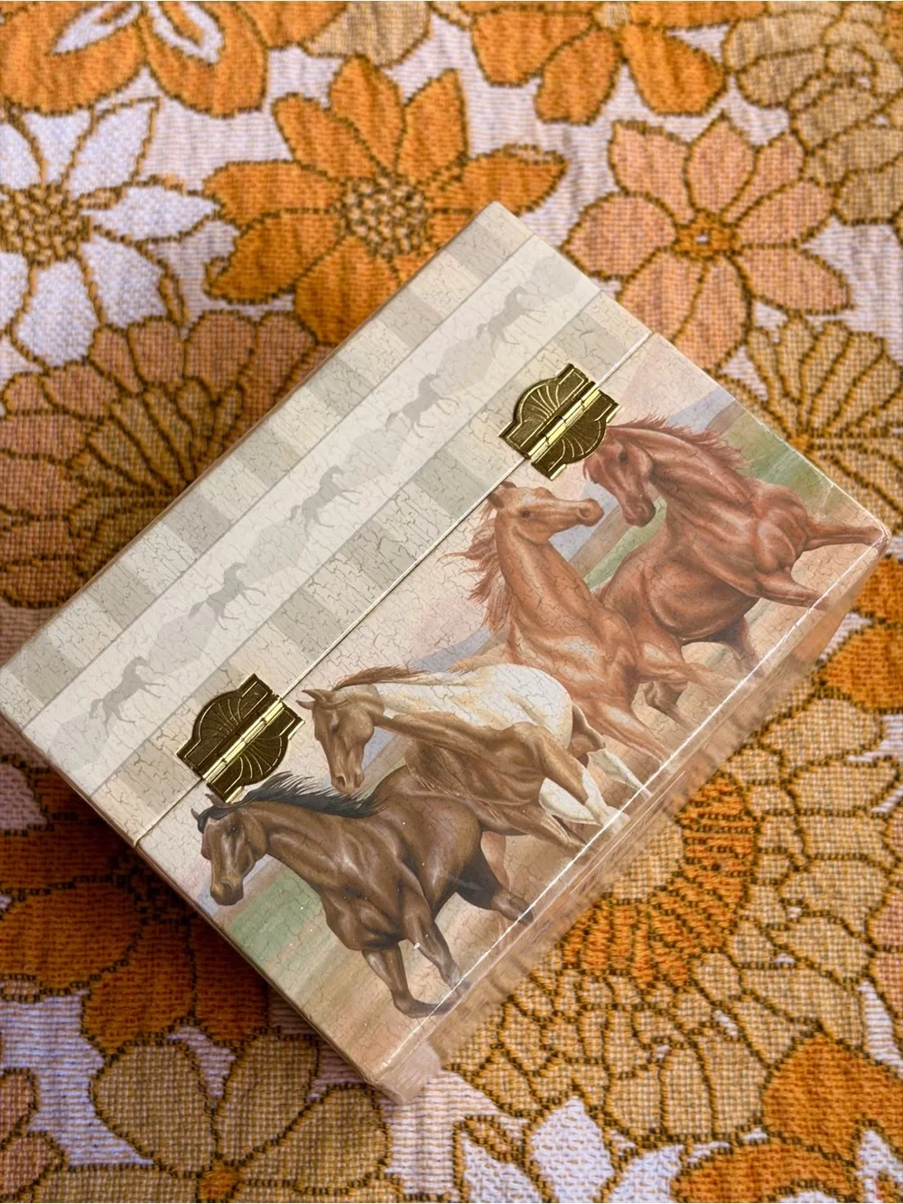 🐎🌾✨ Vintage Y2K Horse Recipe Box ✨🌾🐎